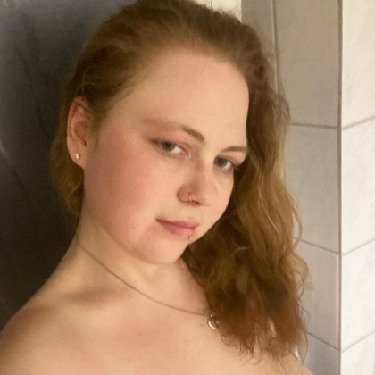 Portrait in der Dusche